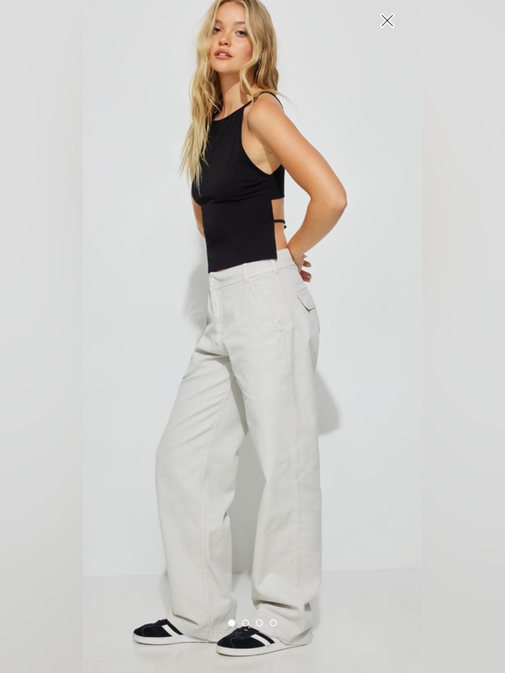 Garage Off-White Ellis Slouchy Pants